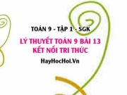 Lý thuyết Toán 9 Bài 13: Mở Đầu Về Đường Tròn (Kết...